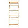 Swedish Ladder Wall Gym 10-Level Wooden Indoor Playground Climbing Toys
